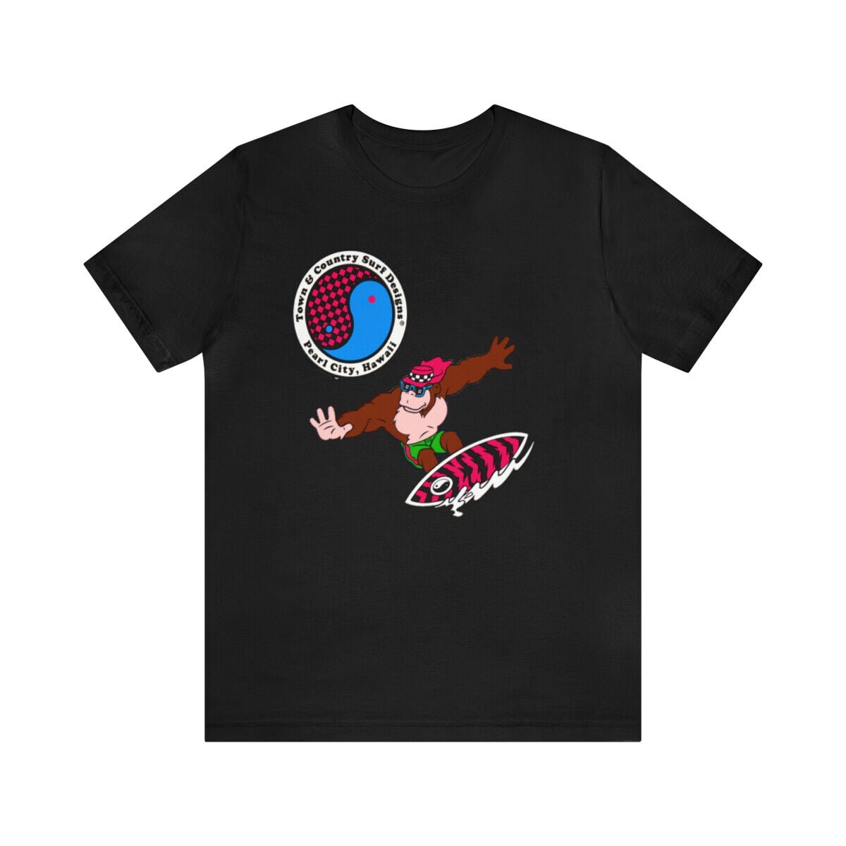 Reprint Rare T&C Surf Design NES Pixel Art Retro Style Unisex Short Sleeve Tee T-Shirt