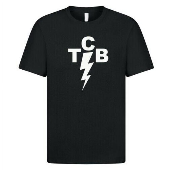Reprint Rare TCB T Shirt 1123 Takin' Care of Business Lightning Bolt Elvis 70s Logo Graceland