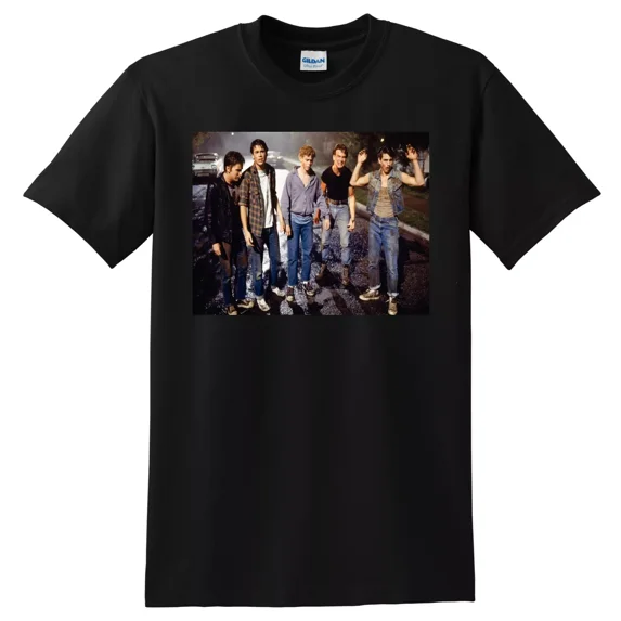 Reprint Rare THE OUTSIDERS T SHIRT 1983 cast photo poster tee pony boy S-5XL