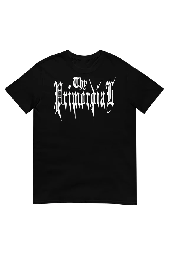Reprint Rare THY PRIMORDIAL "Logo" (One Sided) T-SHIRT