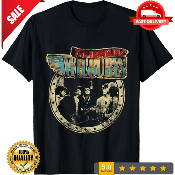 Reprint Rare TRAVELING WILBURYS Band T Shirt S-3XL Q8734, NEW TRENDING ITEM-TH72735