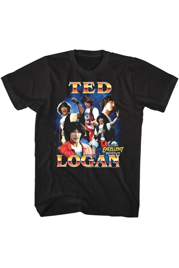 Reprint Rare Ted Logan Collage Men's T Shirt
