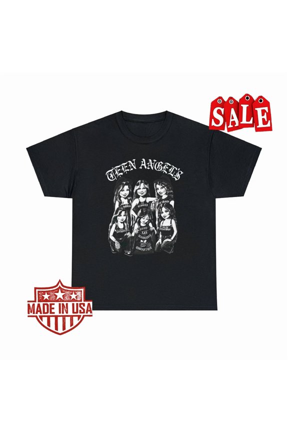 Reprint Rare Teen Angels Magazine TShirt Mens Mister Cartoon LA Culture 90s