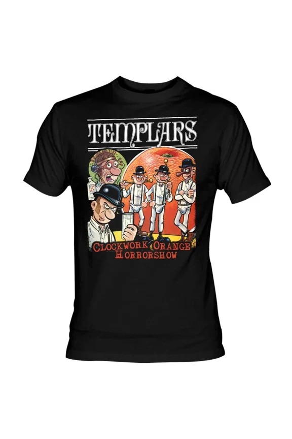 Reprint Rare Templars - Clockwork Orange Horror Show Cotton T-Shirt Unisex S to 5XL Bo1646