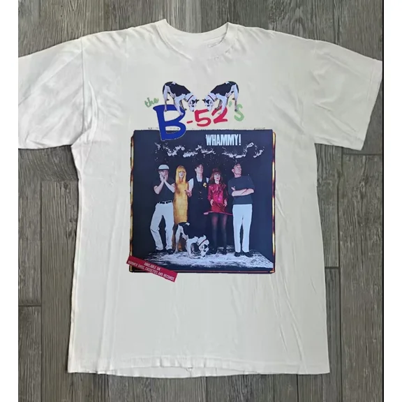 Reprint Rare The B-52's Band Whammy Album Unisex T-shirt size S-5XL