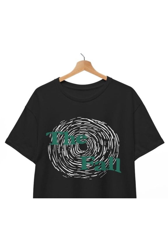 Reprint Rare The Fall Logo music T shirt mark e Smith T-Shirt, Unisex Shirt