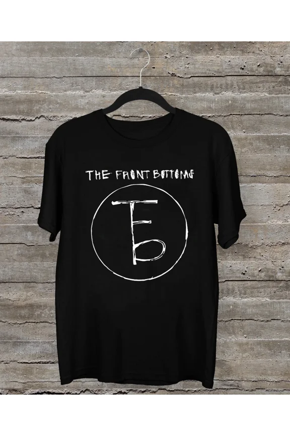 Reprint Rare The Front Bottoms - Hello World Logo Classic Black All Size Shirt