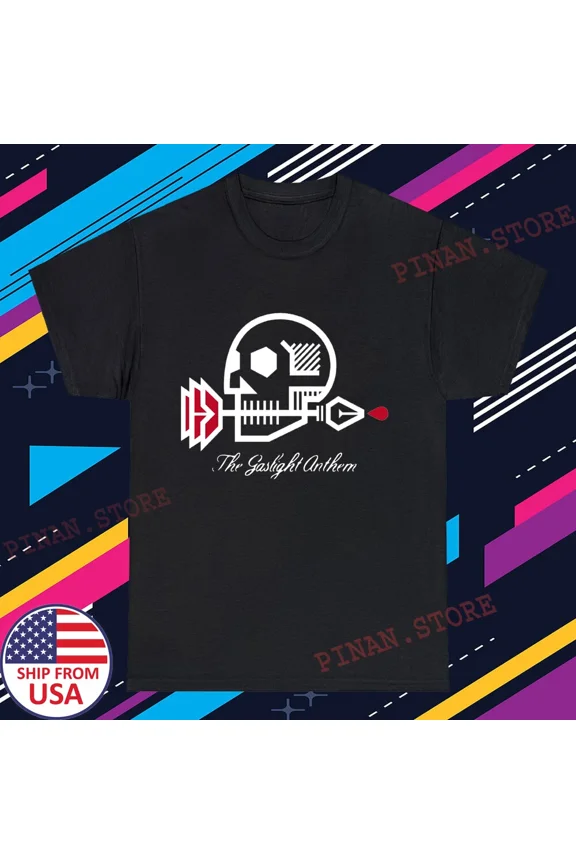 Reprint Rare The Gaslight Anthem Men's Black Size S-5XL