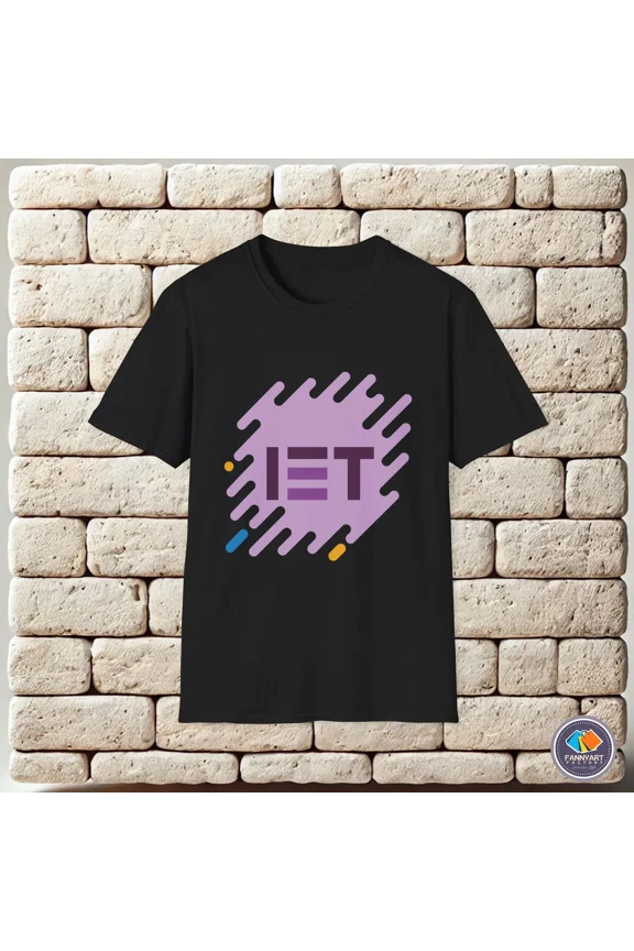 Reprint Rare The Institute of Engineering and Technology IET Logo Unisex T-Shirt