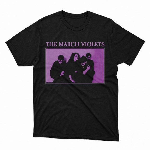 Reprint Rare The March Violets Shirt, Skeletal Family, The Danse Society, Post-punk, Gothic