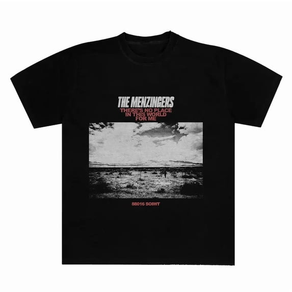Reprint Rare The Menzingers Black T-Shirt Cotton Full Size Unisex S-5XL RD420