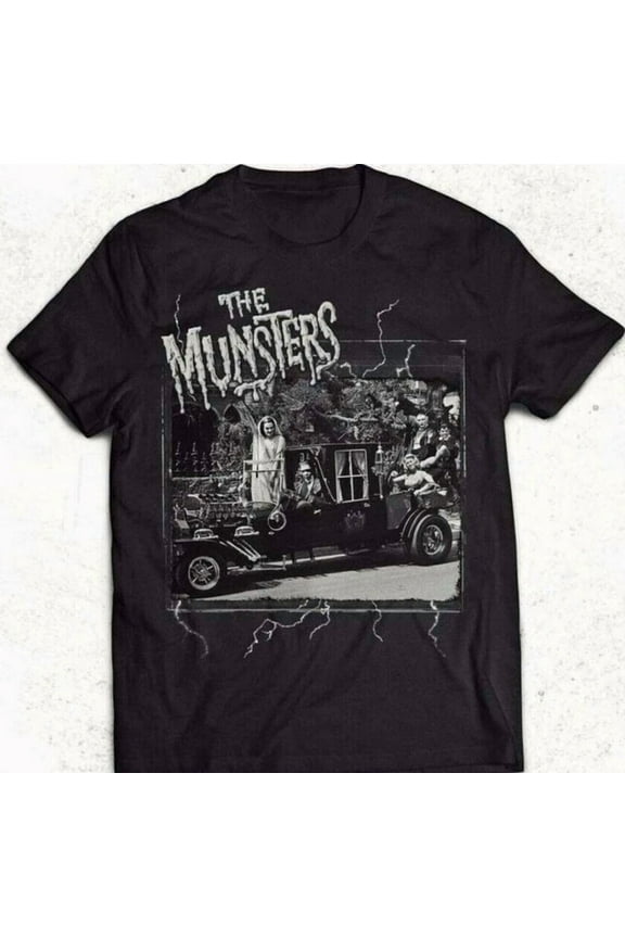 Reprint Rare The Munsters t shirt, t Shirt,, Unisex, Dad gift, new, Dad gift - HOT