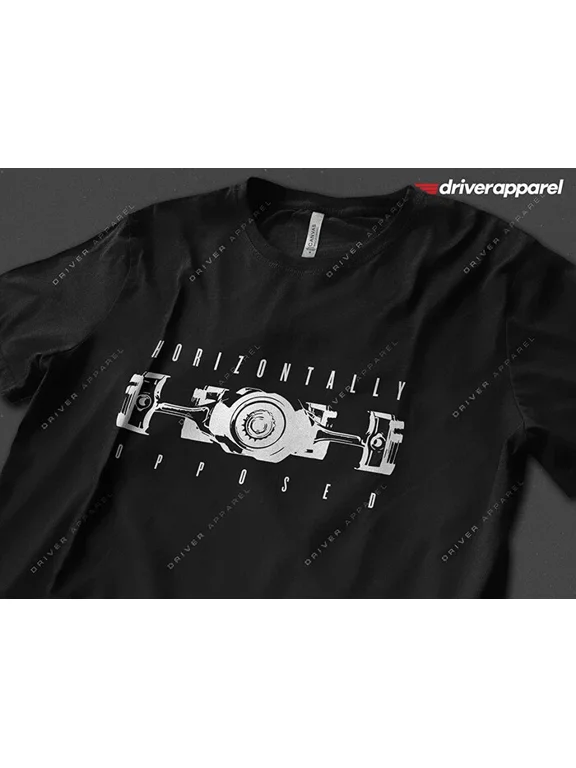 Reprint Rare The Original Driver Apparel Boxer Engine Shirt, Motor, Pistons, FA20, EJ20, EJ25