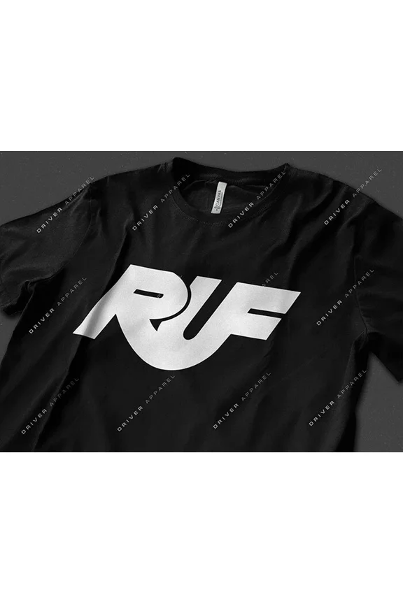 Reprint Rare The Original Driver Apparel RUF t-Shirt Featuring the RUF Logo