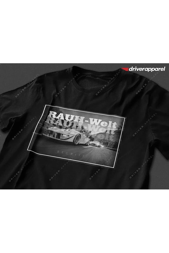 Reprint Rare The Original Driver Apparel RWB t-Shirt - Rauh Welt, Begriff, 911, 993, 964