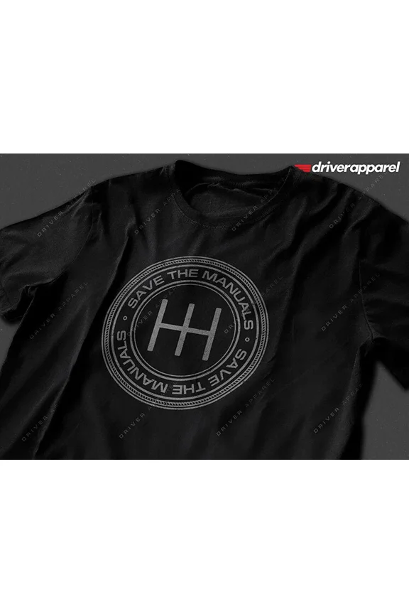 Reprint Rare The Original Driver Apparel Save The Manuals Shirts and Hoodies - Car Shirt