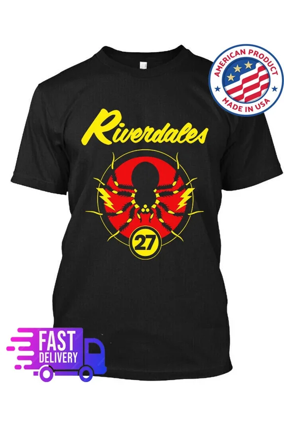 Reprint Rare The Riverdales American Music Group Graphic Art Logo T-SHIRT SML 2345XL