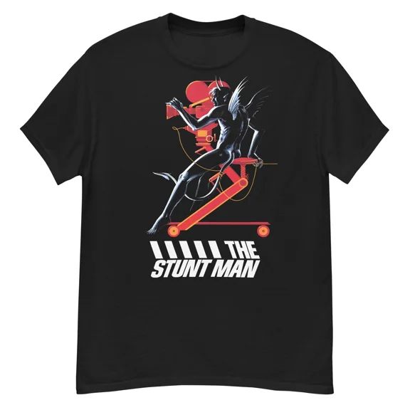 Reprint Rare The Stunt Man cult film fan art t-shirt