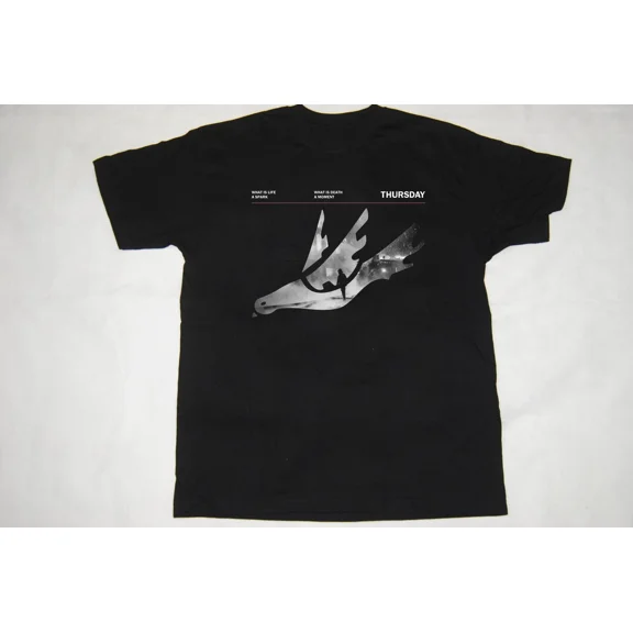 Reprint Rare Thursday Shirt Gift For Friends Black T-Shirt Cotton All Size RD12