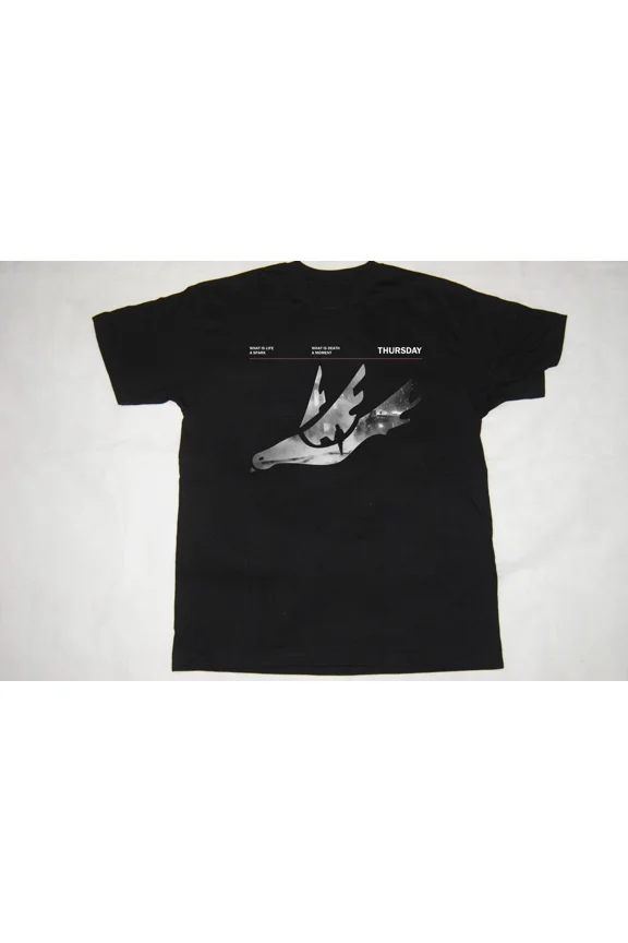 Reprint Rare Thursday Shirt Gift For Friends Black T-Shirt Cotton All Size RD12