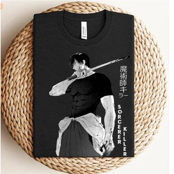 Reprint Rare Toji Shirt, Toji Fushiguro T-Shirt, JJK Toji vs Gojo Shirt, Best Anime Shirt, Ba