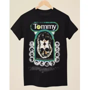 Reprint Rare Tommy The Movie - Movie Poster Inspired Unisex Black T-Shirt