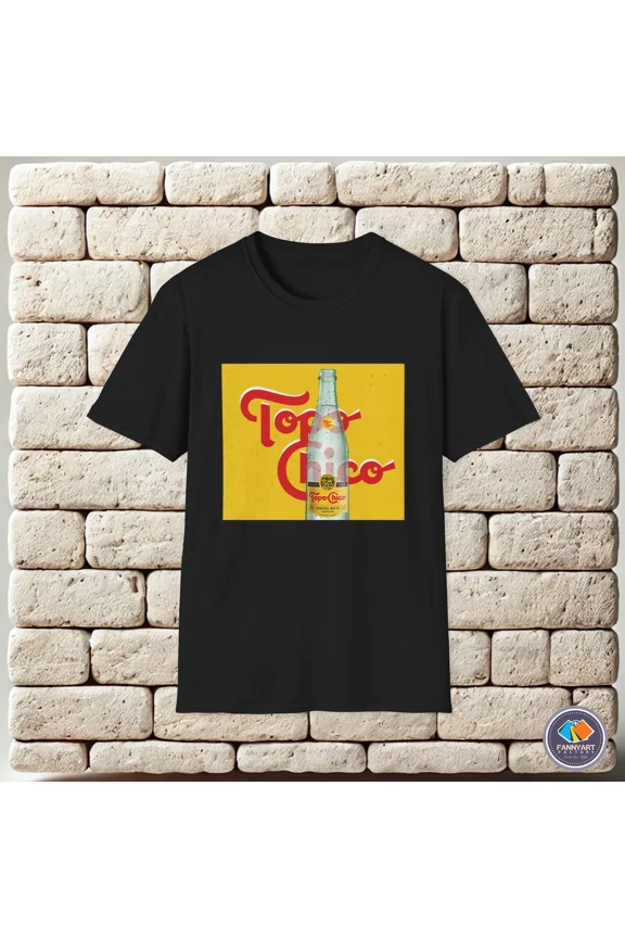 Reprint Rare Topo Chico Logo Unisex T-Shirt