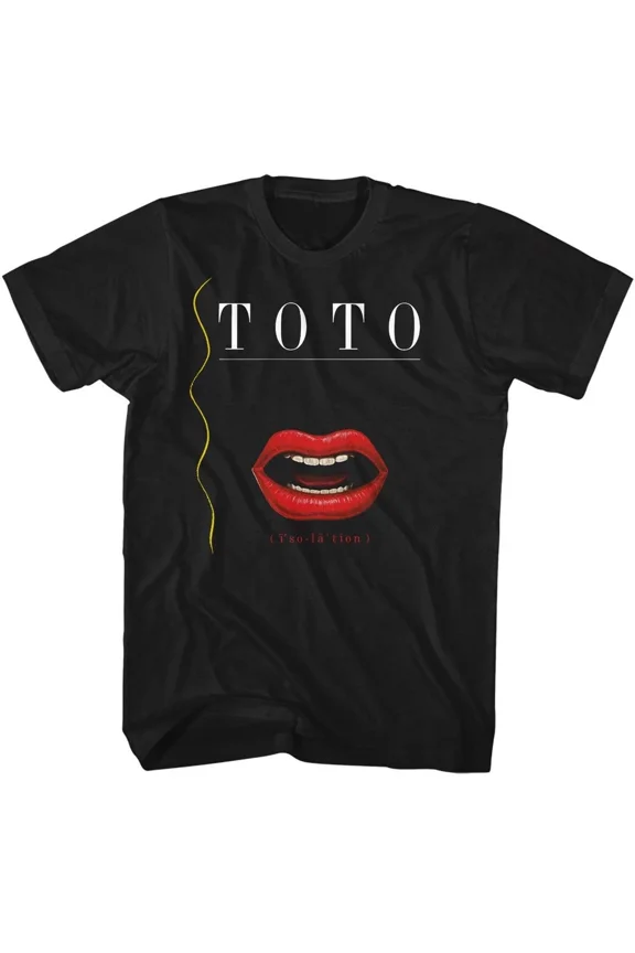 Reprint Rare Toto Isolation Music Shirt