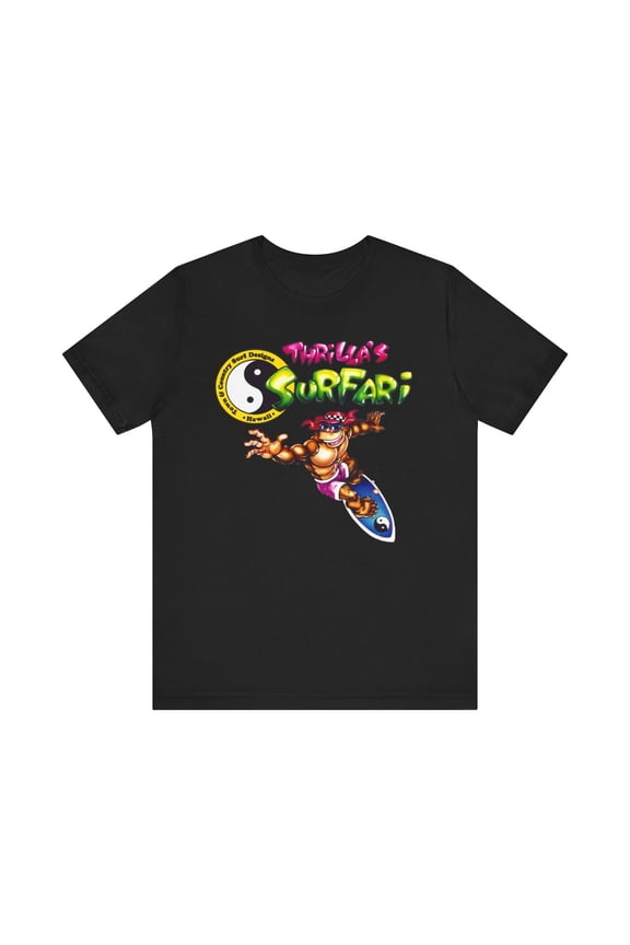 Reprint Rare Town & Country Surf Designs Thrilla's Surfari Unisex Jersey Short Sleeve Tee