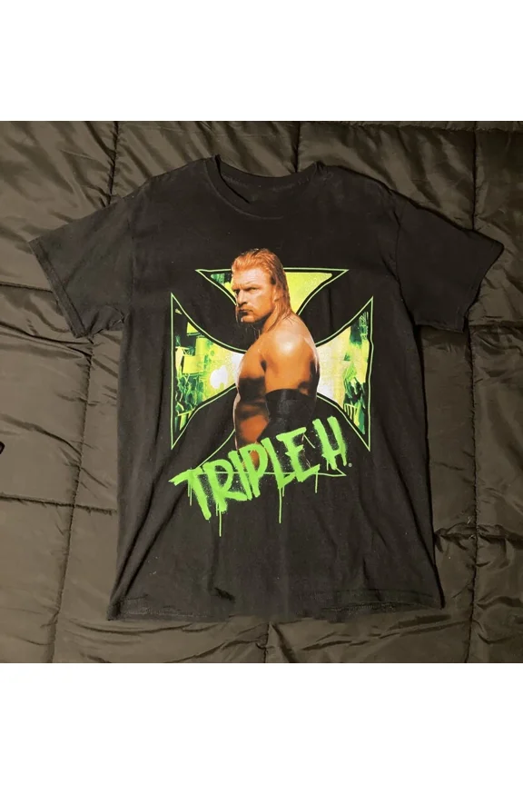 Reprint Rare Triple H Collection Gift for Fan All Size S to 5XL Unisex T-Shirt S6324
