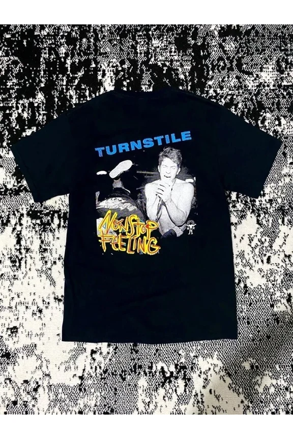 Reprint Rare Turnstile - Nonstop Feeling T-shirt Cotton Unisex Tee Size S-4Xl KN796