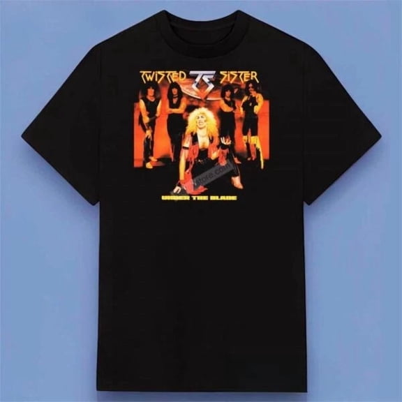 Reprint Rare Twisted Sister Under The Blade Shirt