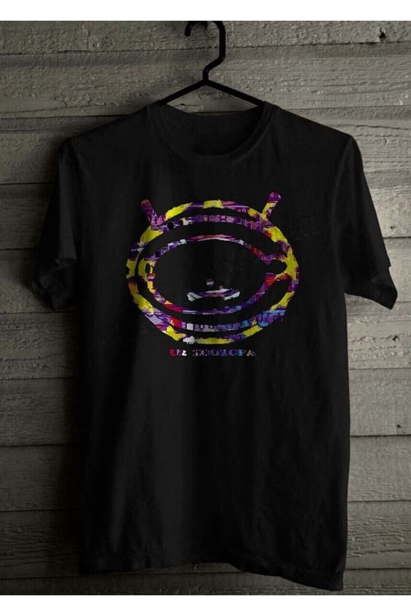 Reprint Rare U2 Zooropa 93 Logo rare Irish Rock Alternative Band Bono T-shirt