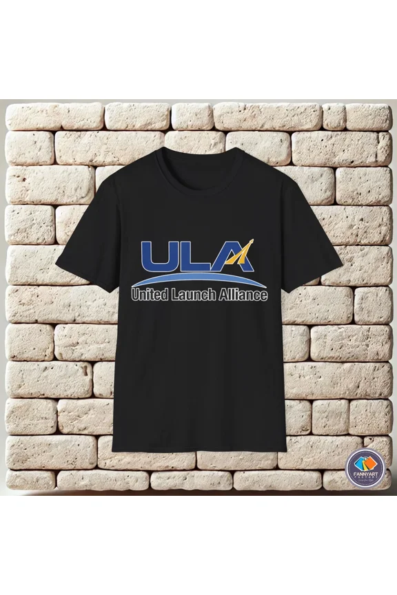 Reprint Rare ULA United Launch Alliance Logo Unisex T-Shirt