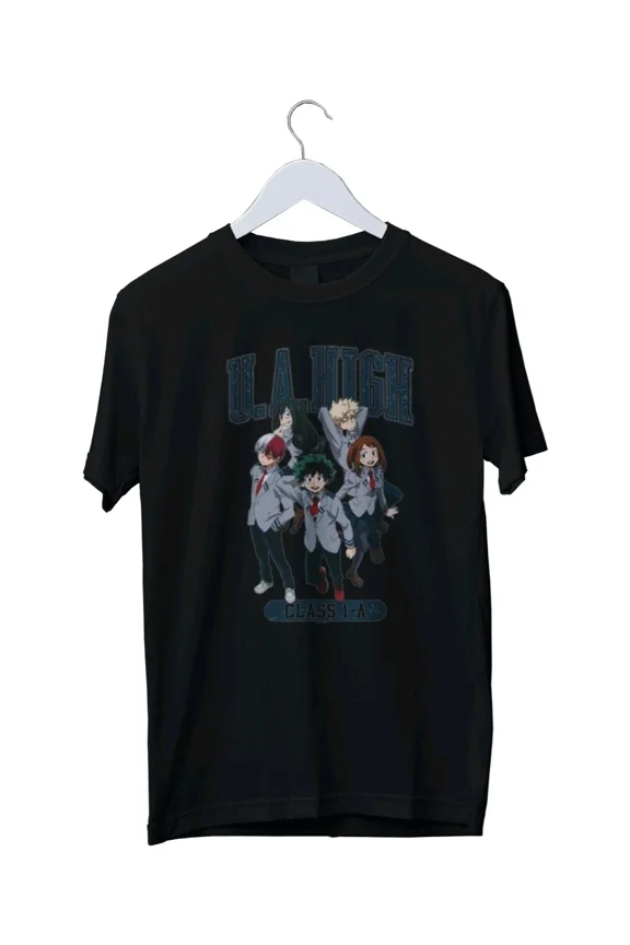 Reprint Rare Ua High Class 1a Uniform Anime Graphic T-Shirt S M L XL 2 3 4 XL