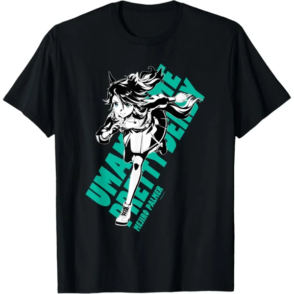 Reprint Rare Umamusume - Pretty Derby Mejiro Palmer Cygames Kids Adults T-Shirt