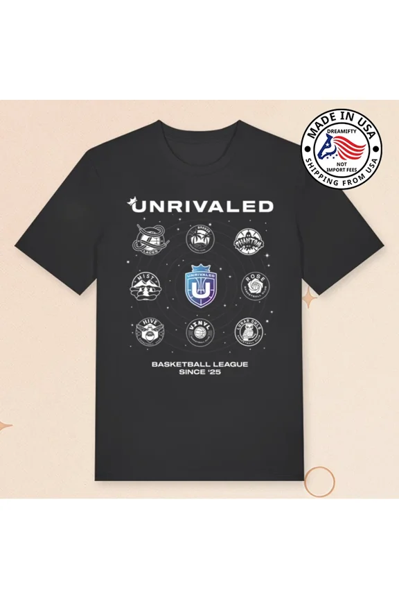 Reprint Rare Unrivaled Universe League 2025 Unisex T-Shirt Sweatshirt