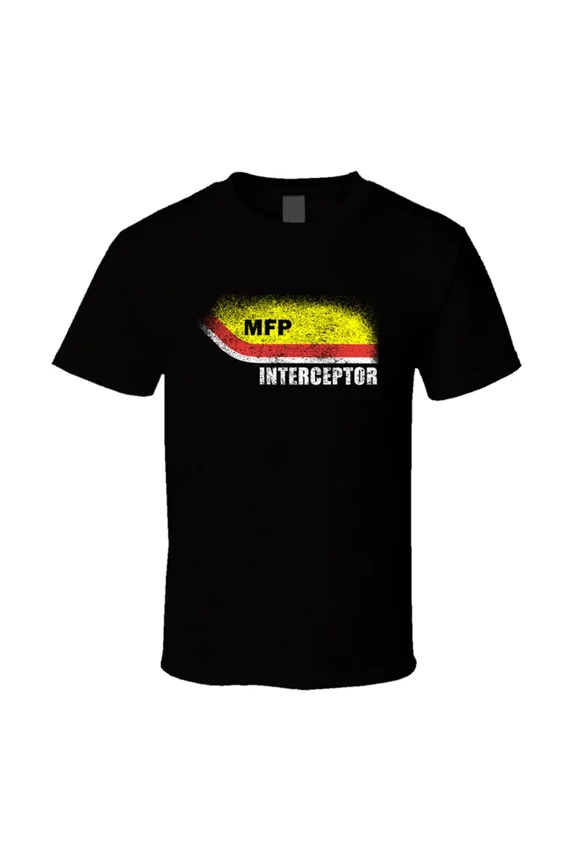 Reprint Rare V8 Interceptor MFP Car Mad Max Movie Inspired T-Shirt Tee Gift New