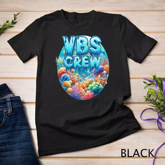Reprint Rare VBS Crew 2024 Scuba Diving Underwater Vacation Bible School Unisex T-shirt