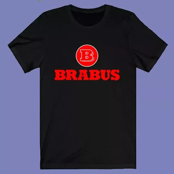 Reprint Rare VINTAGE Brabus Racing Tuner Logo Unisex Multicolor T-shirt Size S-5XL