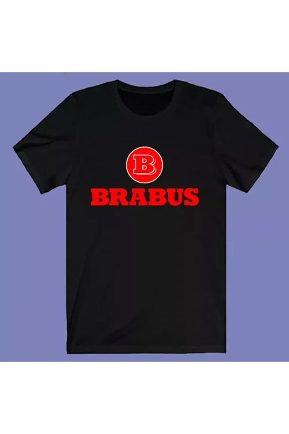 Reprint Rare VINTAGE Brabus Racing Tuner Logo Unisex Multicolor T-shirt Size S-5XL