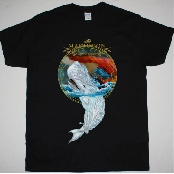 Reprint Rare VINTAGE MASTODON LEVIATHAN - Best Rock T-shirt, S-5XL