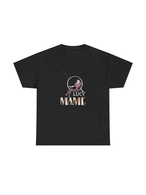 Reprint Rare VINTAGE Mame Unisex Heavy Cotton T-Shirt, Classic Movie Fan Gift, Lucy Tee
