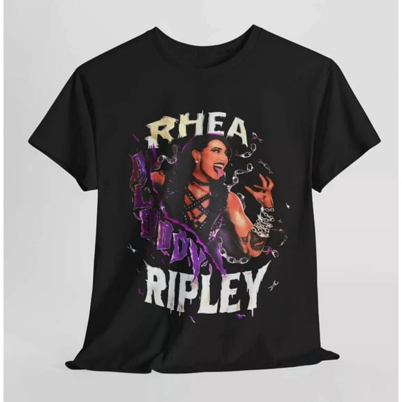 Reprint Rare VINTAGE Rhea Ripley Blddy Unisex Shirt