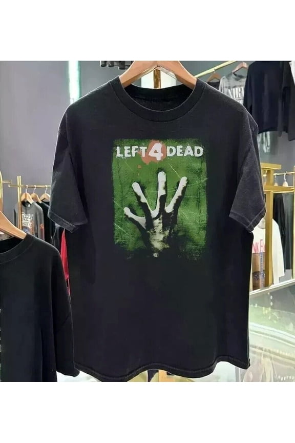 Reprint Rare Left 4 Dead 2008 Grunge Tapout Unisex Shirt