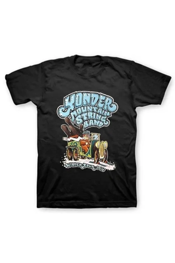 Reprint Rare VTG Yonder Mountain String shirt Winter Tour 2015 S to 5XL Shirt SN611