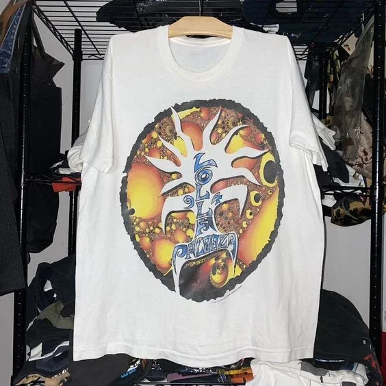 Reprint Rare Vintage 1993 Lollapalooza Festival Cotton Shirt Unisex Concert S to 5XL DO178