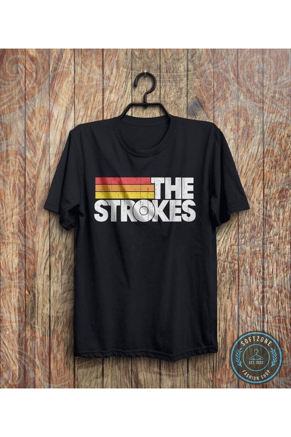 Reprint Rare Vintage 90S Strokes T-Shirt, Classic Rock Band Shirt, Music Tee