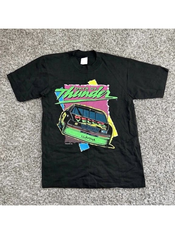 Reprint Rare Vintage Days Of Thunder Movie Promo T-Shirt Size S-5XL 1990 USA