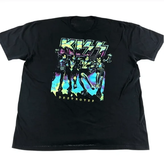 Reprint Rare Vintage KISSmas band Gift T-Shirt All Size S To 5XL MK825